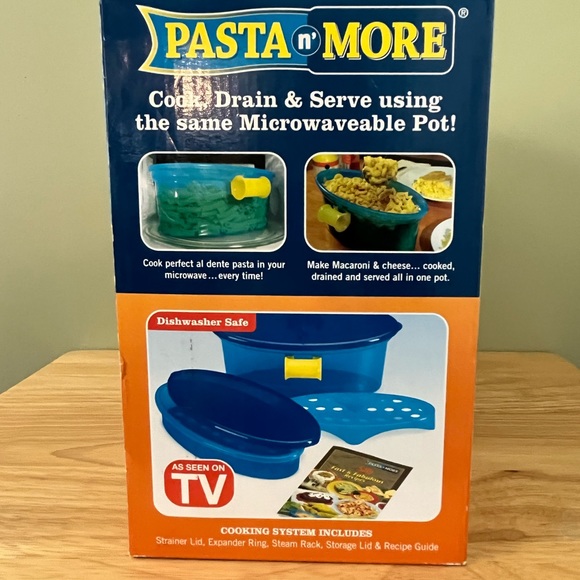 As Seen On TV Kitchen New Pasta N More Microwave Pasta Cooker As